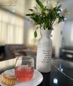 گلدان میز کافه گلدان رومیزی رستوران گلدان کافی شاپ گل میز گلدان ارزان و گل مصنوعی خرید گلدان سفید استوانه گلدان تکست طرحدار سرامیکی
